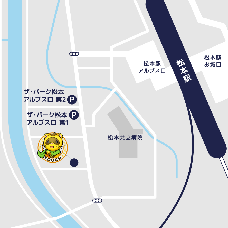 店舗の地図